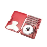 Sealing machine embossed characters in Chinese and English steel printing grain box