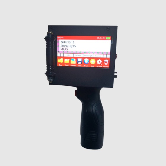 Impresora de inyección de tinta portátil de mano WLD-620-2C de 5 cm de altura